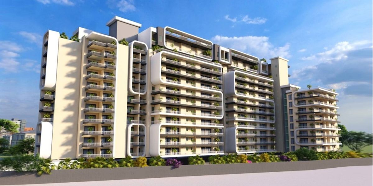 The Palash Homes residential project in Dhakoli