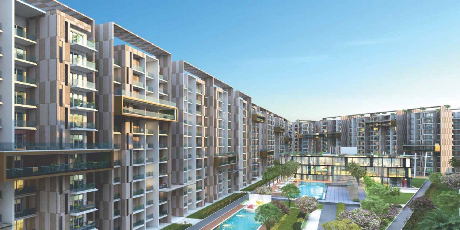 Vera Gold Mark residential project in Utrathiya