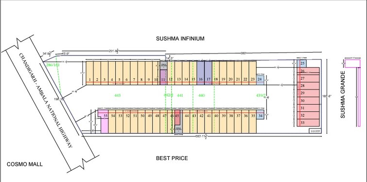 VR Pooja Palazzio Master Plan Image