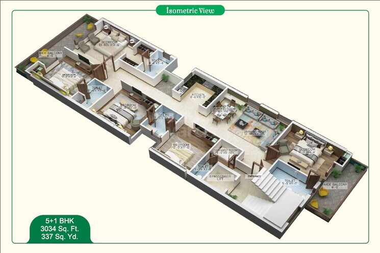 Other, motia-harmony-greens 5 Bedroom 3034 Sq.Ft. Apartment In Kishanpura Zirakpur 8757163