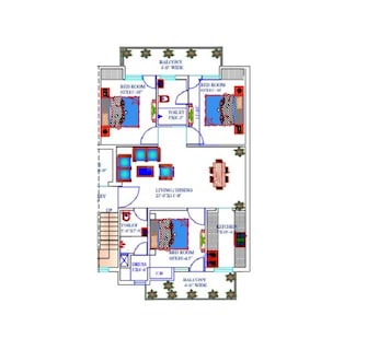 3 BHK Apartment For Resale in Roseate Homes Ghazipur Zirakpur  8030791