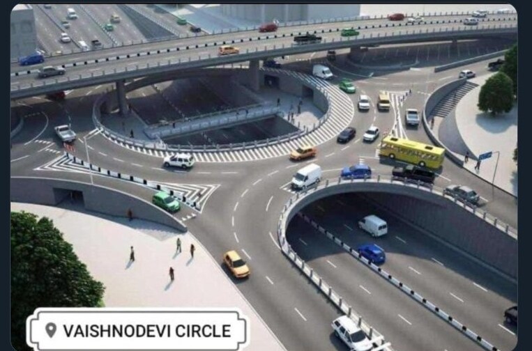 Vaishnodevi Circle, Ahmedabad